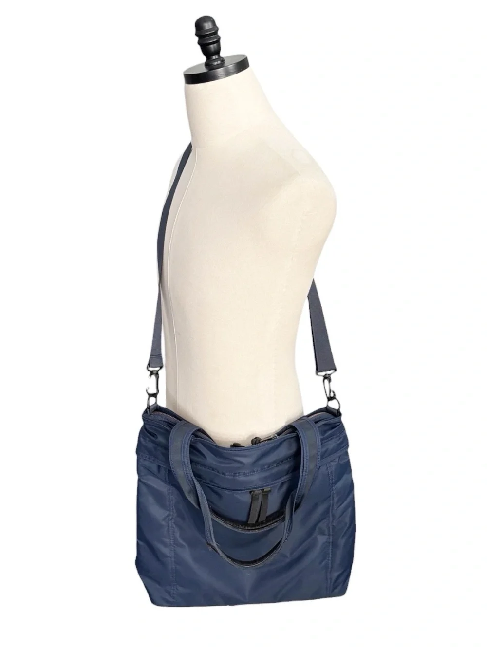 Gregory The Ascend Tote Bag 2-way urban shoulder bag Blue on orange interior